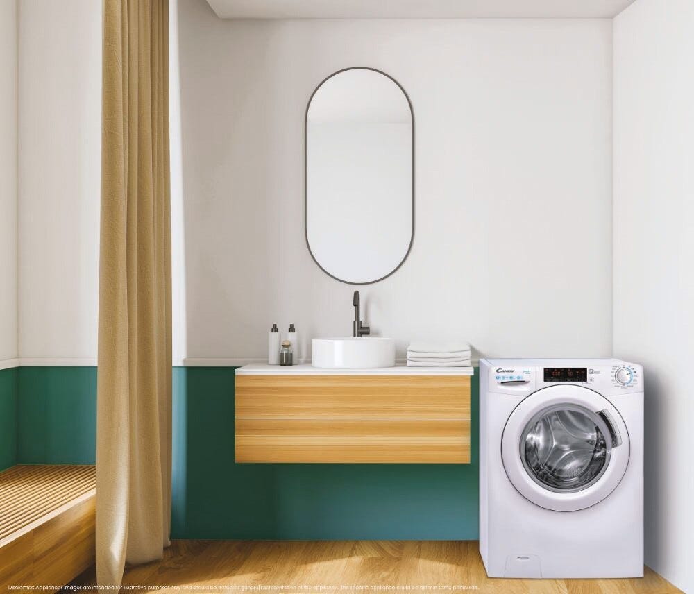 Candy 31019446 Smart Lavatrice cm. 60 - capacità 9 kg - bianco
