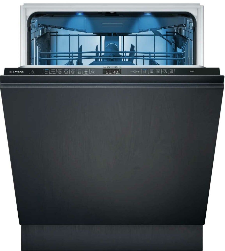 Siemens SN95EX12CE iq500 Lavastoviglie integrata totale cm. 60 - 14 coperti - cerniere sliding