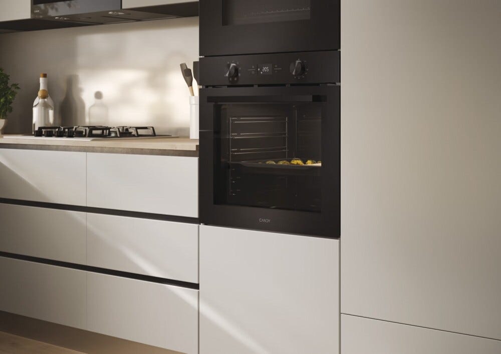 Candy CA6N3T1HTB Bake 600 Full Black Forno elettrico cm. 60 - nero