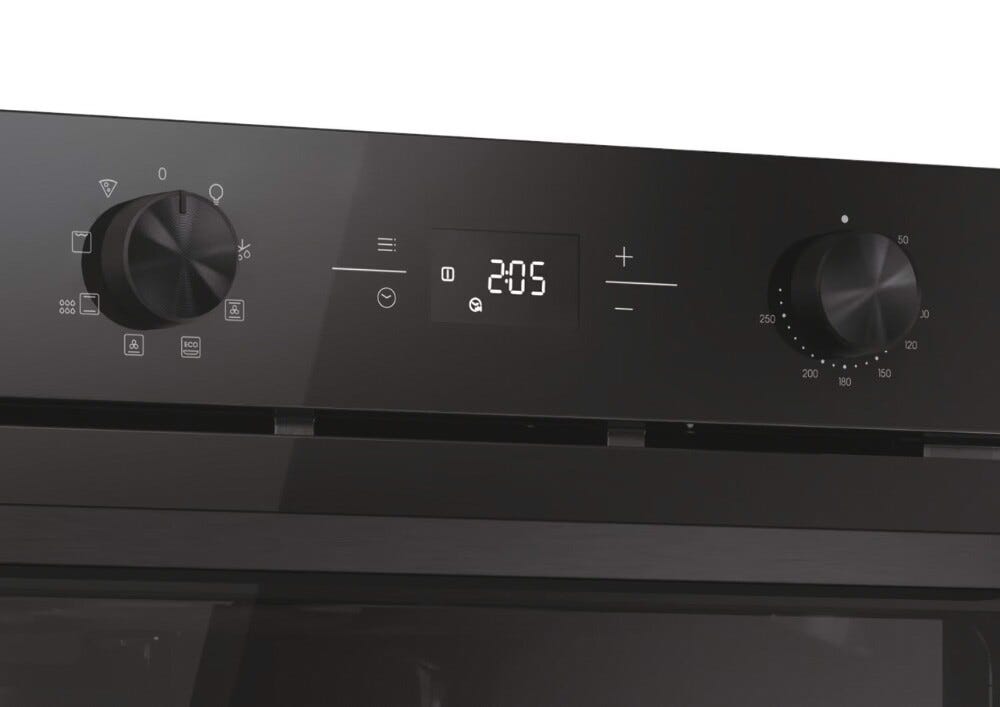 Candy CA6N3T1HTB Bake 600 Full Black Forno elettrico cm. 60 - nero