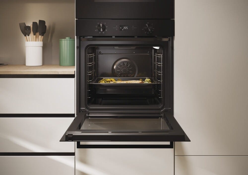 Candy CA6N3T1HTB Bake 600 Full Black Forno elettrico cm. 60 - nero