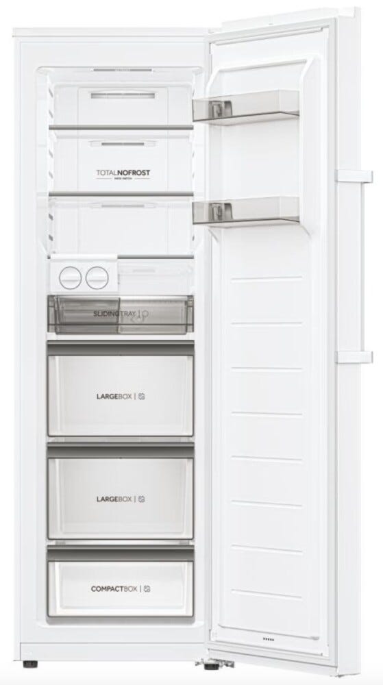 Haier H4F272WDH1 Up 60 Series 5 Congelatore a libera installazione cm. 60 h. 178 - lt. 276 - bianco