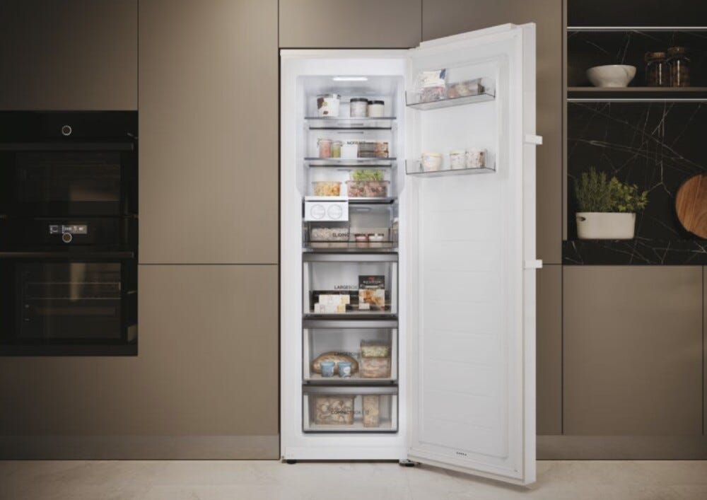 Haier H4F272WDH1 Up 60 Series 5 Congelatore a libera installazione cm. 60 h. 178 - lt. 276 - bianco