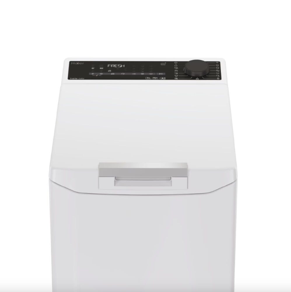 Haier THASN266TM5-S T Serie 7 Lavatrice a carica dall'alto cm. 41 - capacità 6 kg - bianco
