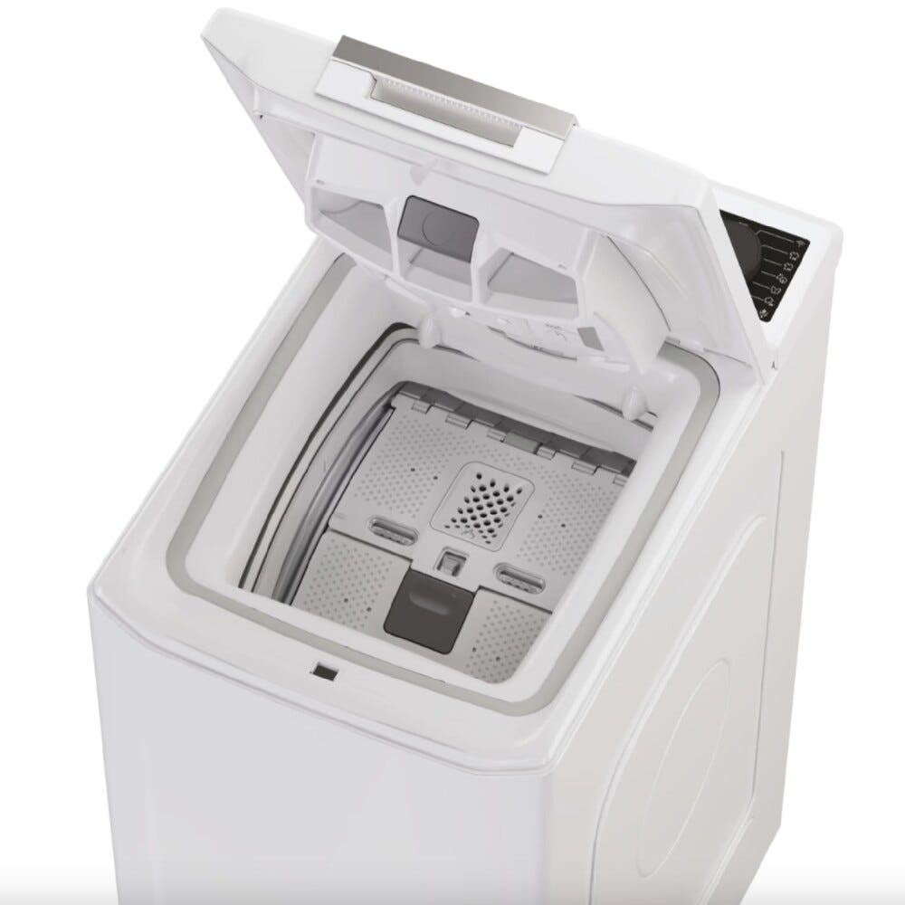 Haier THASN266TM5-S T Serie 7 Lavatrice a carica dall'alto cm. 41 - capacità 6 kg - bianco