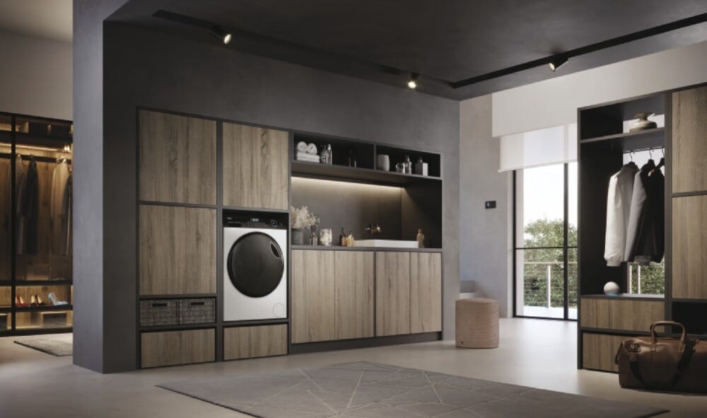 Haier HW90-B14959NEU1 I-Pro Serie 5 Lavatrice cm. 60 - capacità 9 kg - bianco