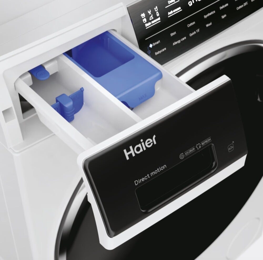 Haier HW100-B14979NEU1 I-Pro Serie 7 Plus Lavatrice cm. 60 - capacità 10 kg - bianco