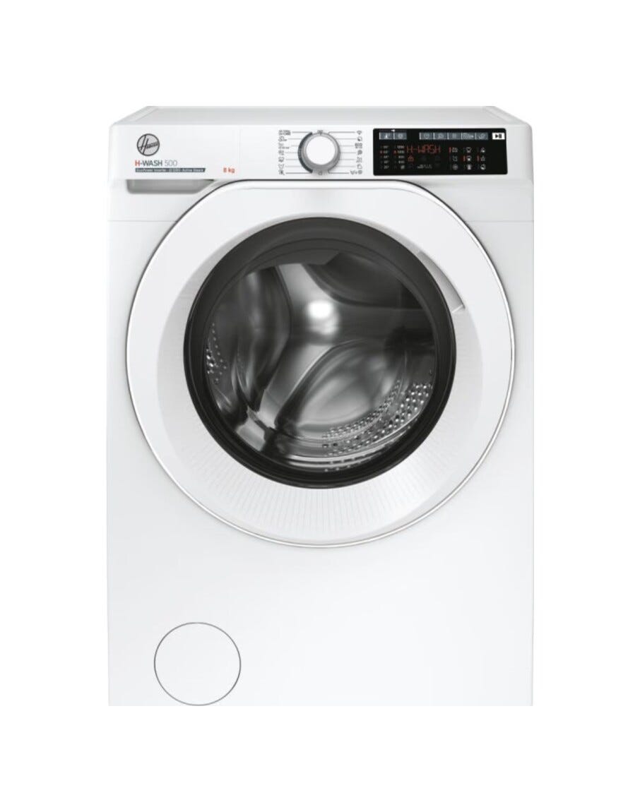 Hoover HW 28AM/1-S H-WASH 500 Lavatrice cm. 60 - capacità 8 kg - bianco