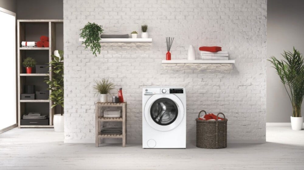 Hoover HW 28AM/1-S H-WASH 500 Lavatrice cm. 60 - capacità 8 kg - bianco
