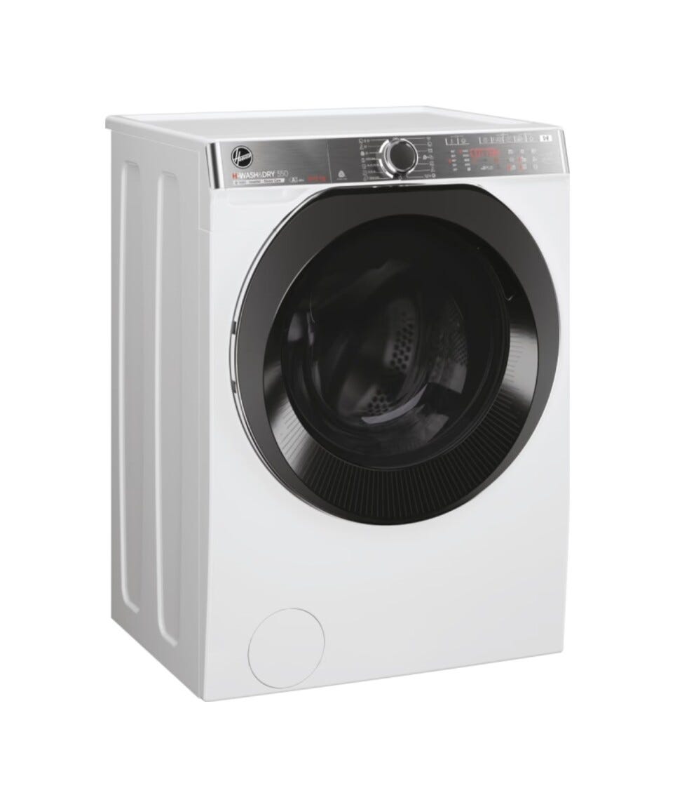 Hoover H5DPB 485BC9/1-S H-WASH&DRY 550 Lavasciuga cm. 60 - lavaggio 8 kg - asciugatura 5 kg - bianco