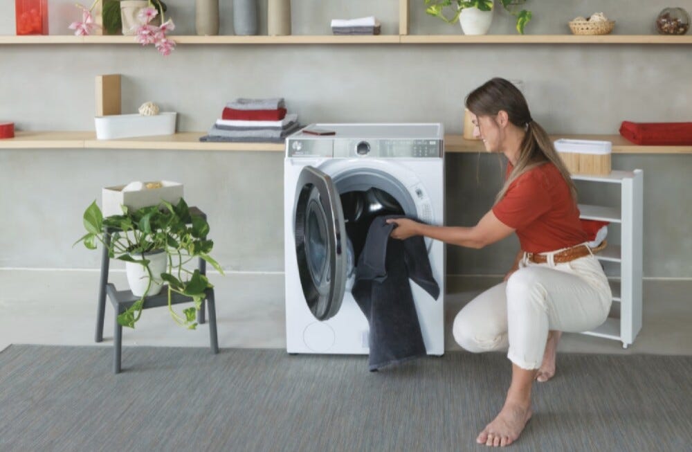 Hoover H5DPB 485BC9/1-S H-WASH&DRY 550 Lavasciuga cm. 60 - lavaggio 8 kg - asciugatura 5 kg - bianco