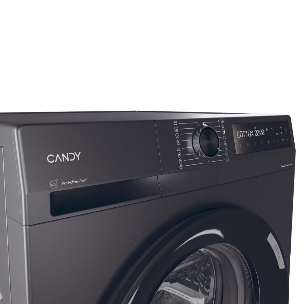 Candy BR48B6GS ProWash 500 Lavatrice cm. 60 - capacità. 8 kg - antracite