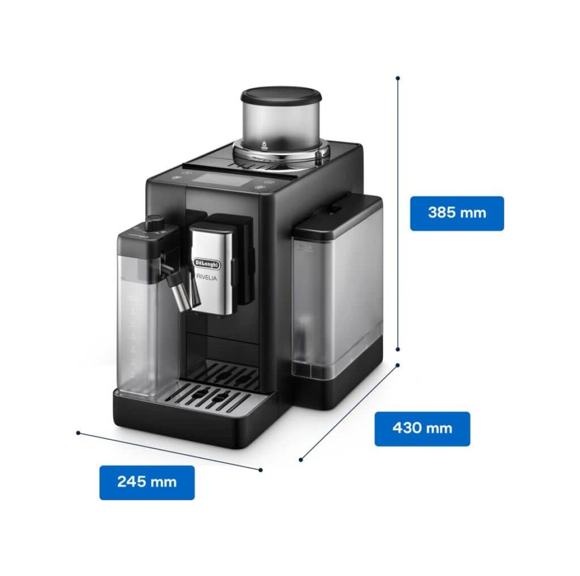 De Longhi EXAM440.55.B Rivelia Onyx Black Macchina per caffè automatica - nero