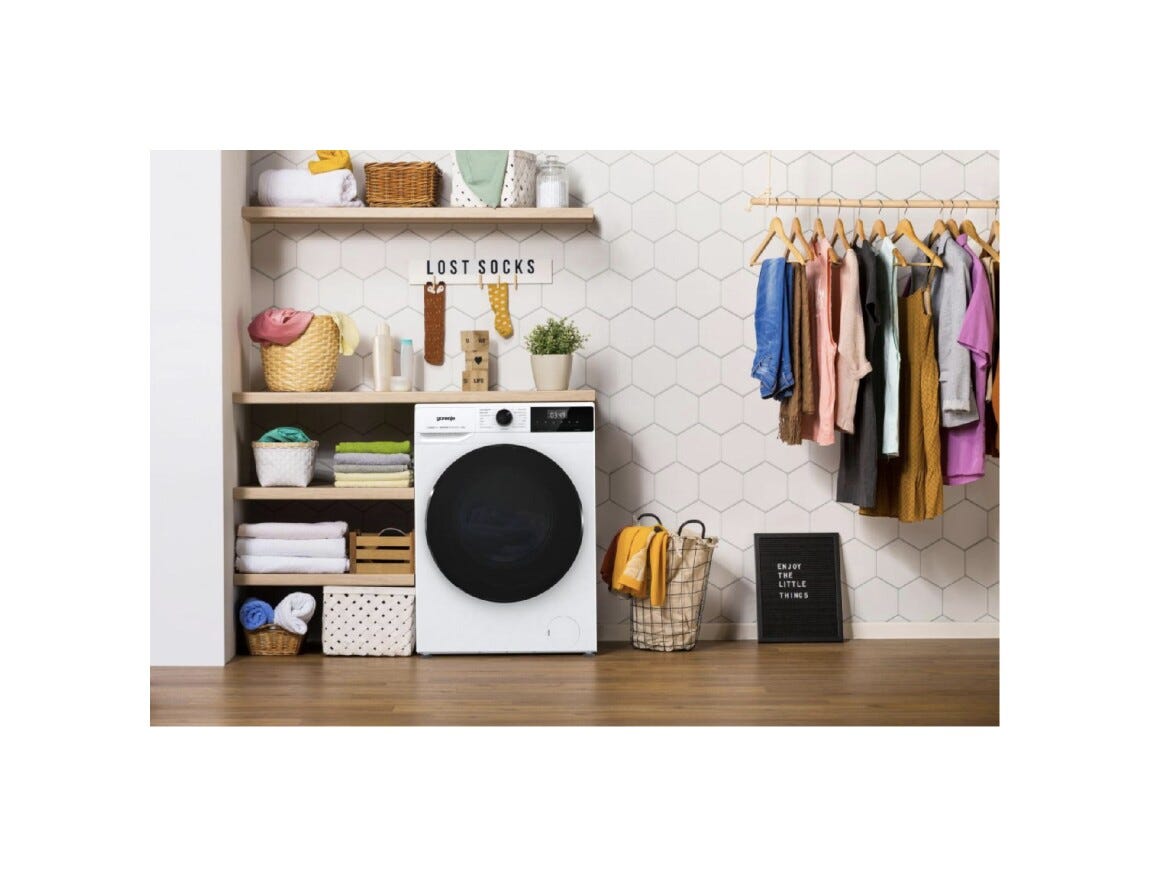Gorenje WNHAI84APS/DE Lavatrice cm. 60 - capacità 8 kg - bianco