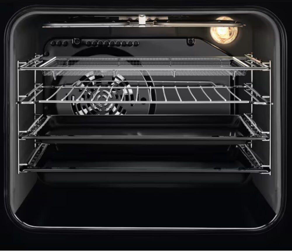 Electrolux LKI564267X Serie 600 Cucina da accosto cm. 50 - 4 zone elettriche - inox