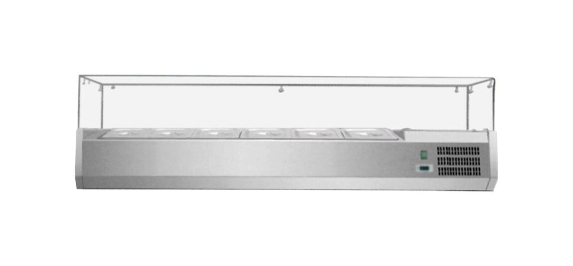 Fama FV15033 Vetrinetta per banco pizza refrigerato ventilato