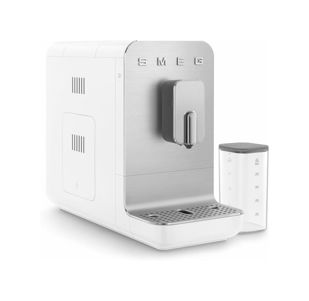 Smeg Selection BCC13WHMEU 50'S Style Macchina da caffè automatica con sistema latte - bianco opaco