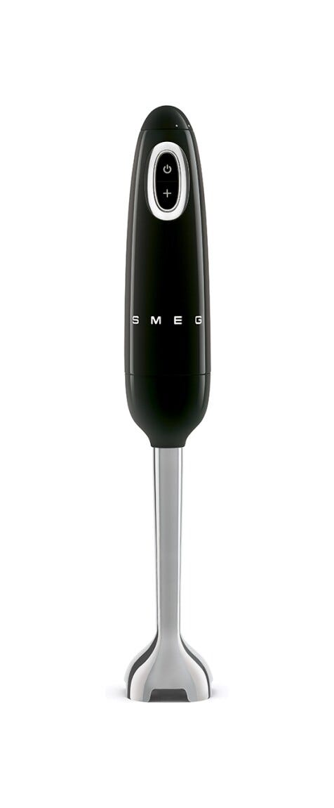 Smeg Selection HBF03BLEU 50'S Style Frullatore a immersione con accessori - nero lucido