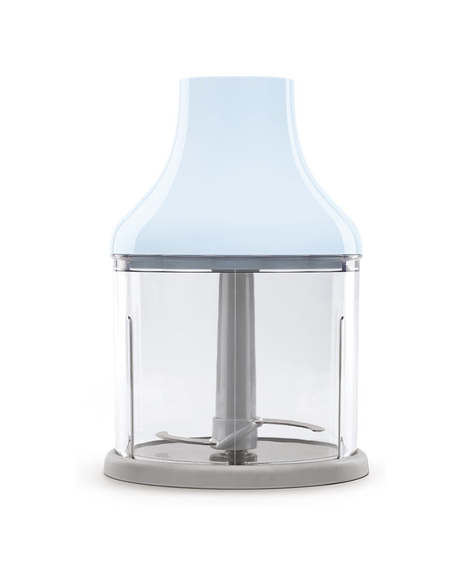 Smeg Selection HBF03PBEU 50'S Style Frullatore a immersione con accessori - azzurro lucido