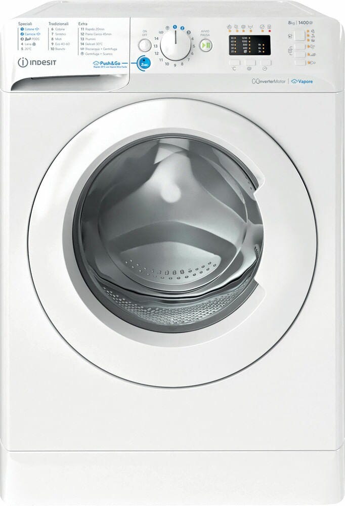 Indesit BWA 81496X WV IT Lavatrice cm. 60 - capacità 8 kg - bianco