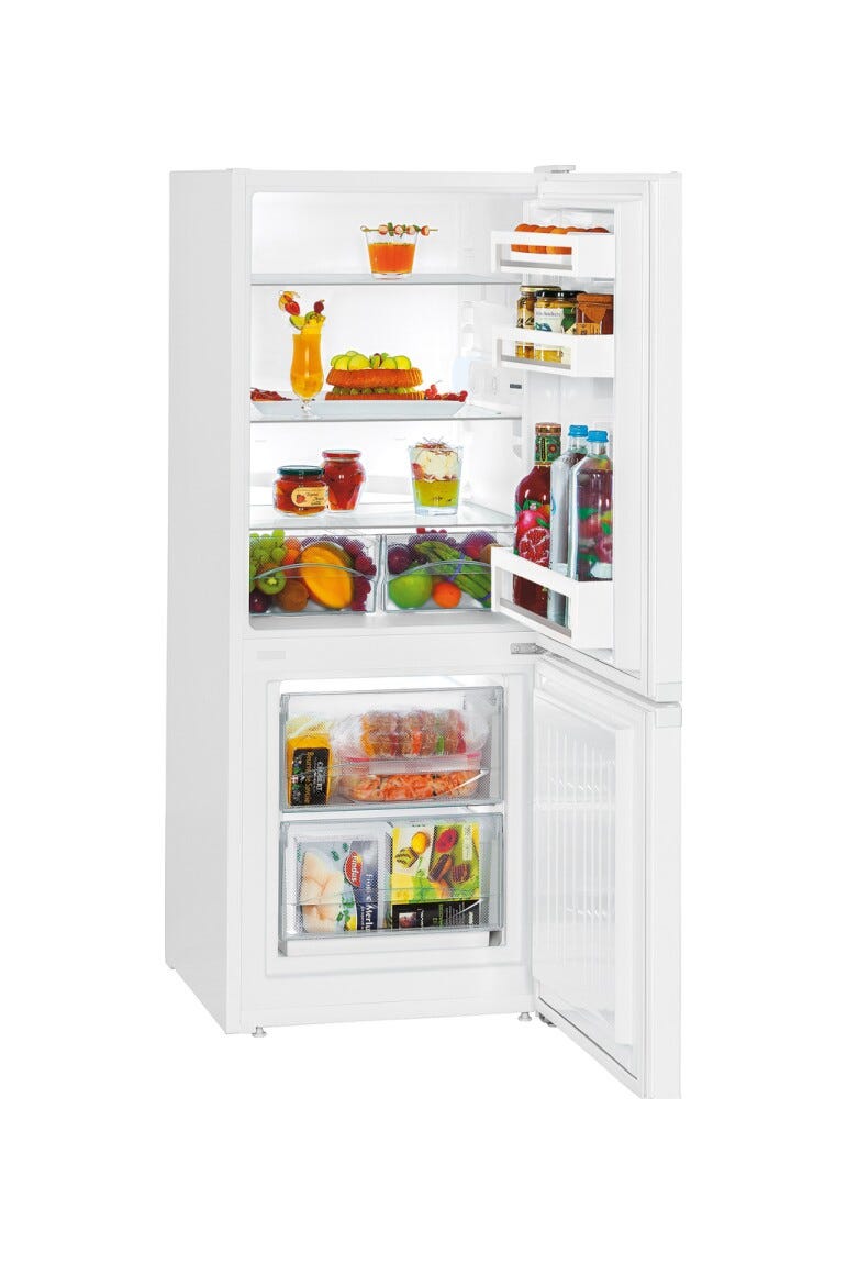 Liebherr CUe231 Frigorifero con congelatore a libera installazione cm. 55 h. 137 - lt. 210 - bianco
