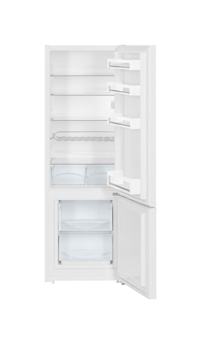 Liebherr CUe281 Frigorifero con congelatore a libera installazione cm. 55 h. 161 - lt. 265 - bianco
