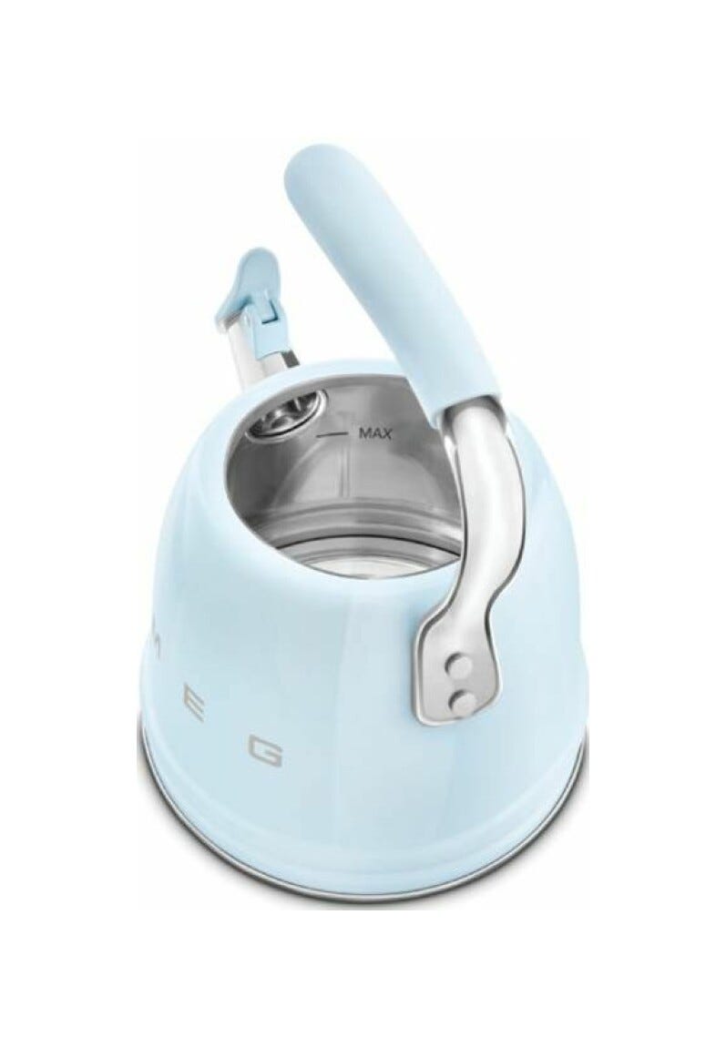 Smeg Selection WKF01PB 50'S Style Bollitore per piano cottura 2,3 l - azzurro lucido