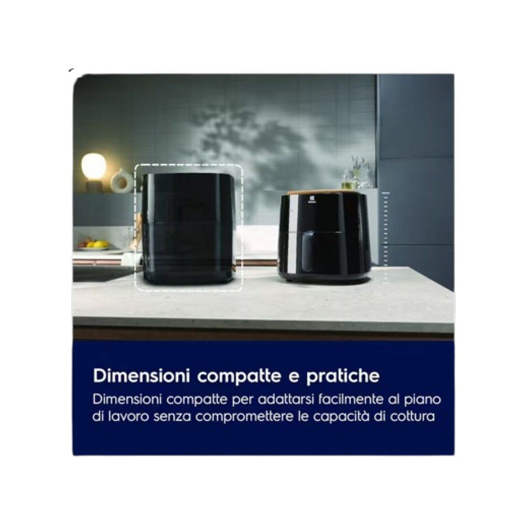 Electrolux EAF7B Serie 700 Friggitrice ad aria 6,8 lt - nero
