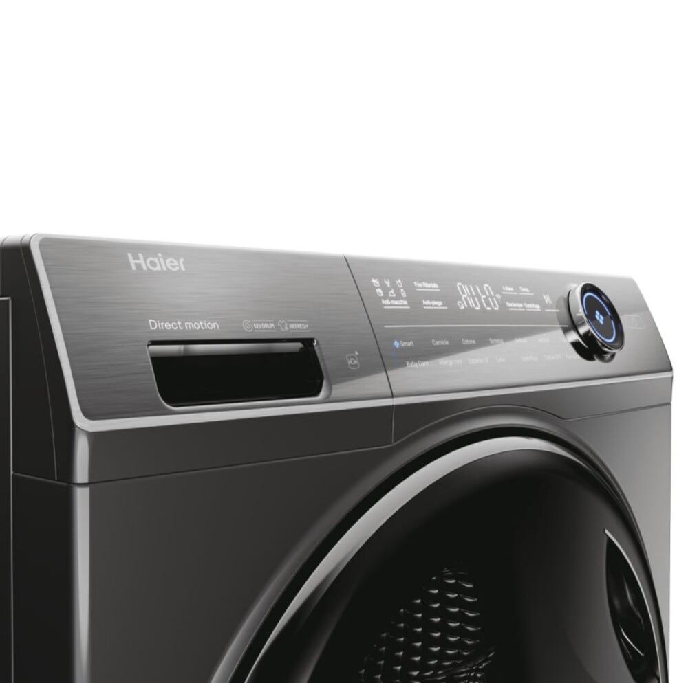 Haier HW100-BD14IGIS8U1 I-Pro Serie 7 Plus Lavatrice cm. 60 - capacità 10 kg - antracite