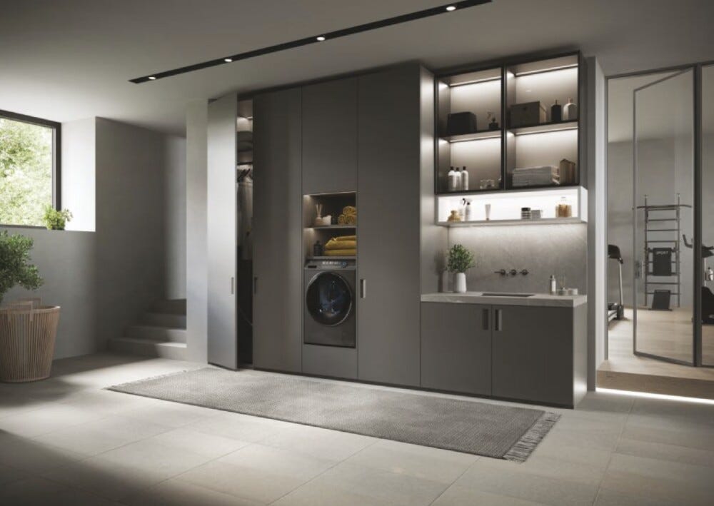 Haier HW100-BD14IGIS8U1 I-Pro Serie 7 Plus Lavatrice cm. 60 - capacità 10 kg - antracite