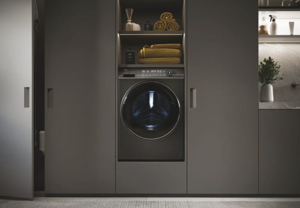 Haier HW100-BD14IGIS8U1 I-Pro Serie 7 Plus Lavatrice cm. 60 - capacità 10 kg - antracite