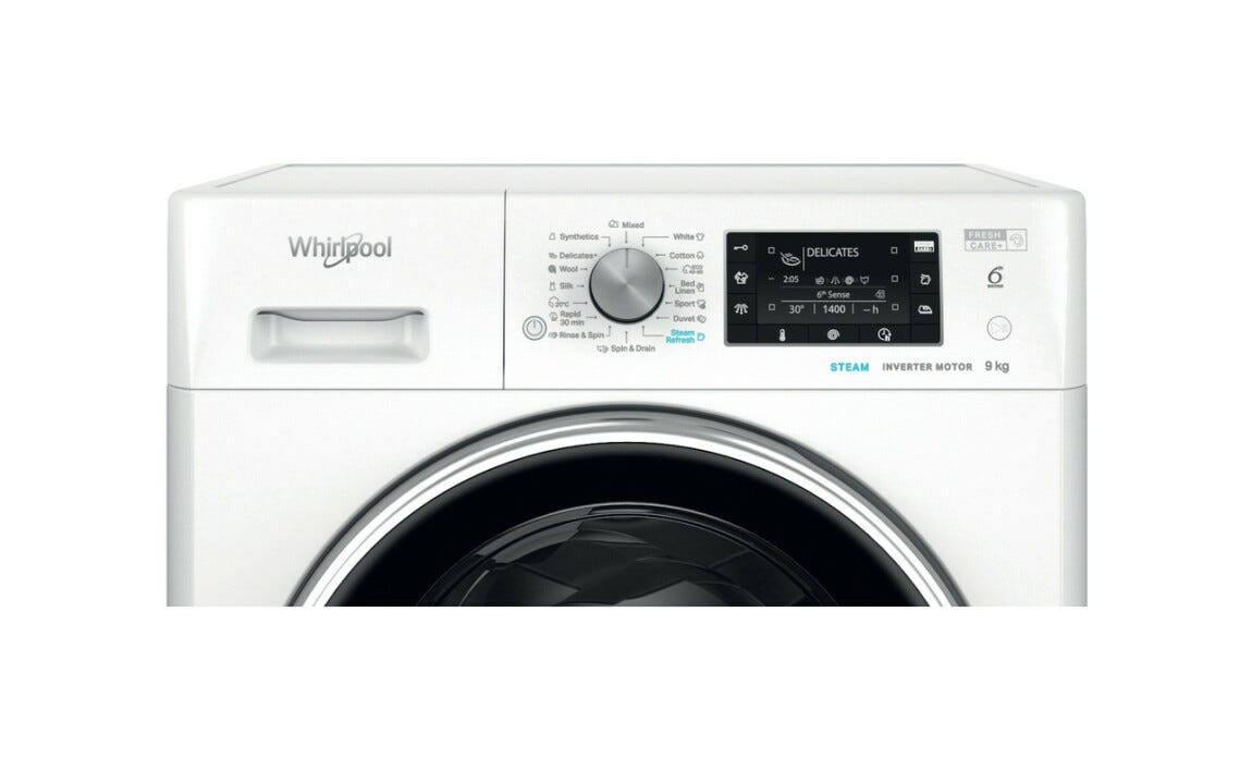 Whirlpool FFD 9489 BCV EE Lavatrice cm. 60 - capacità 9 kg - bianco