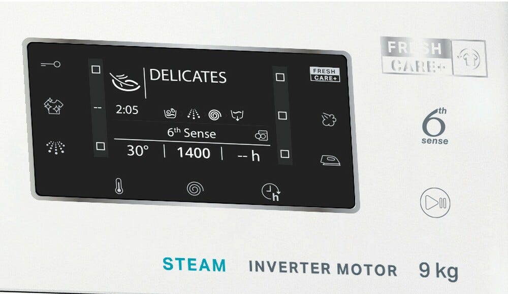 Whirlpool FFD 9489 BCV EE Lavatrice cm. 60 - capacità 9 kg - bianco