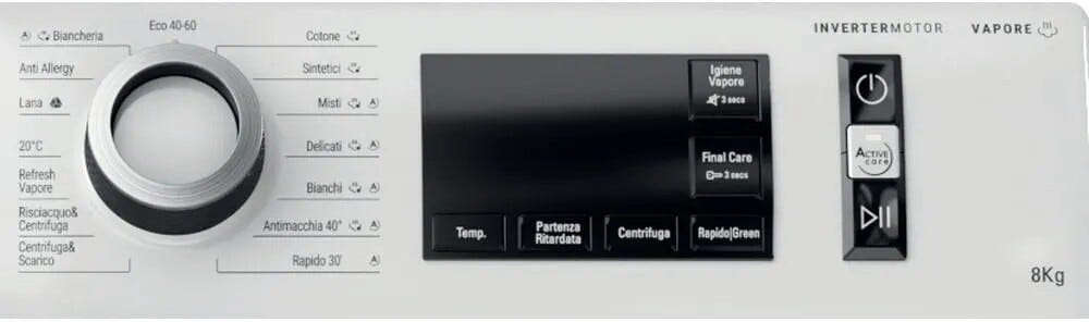 Hotpoint Ariston NR 748G WS A IT Lavatrice cm. 60 - capacità 8 kg - bianco