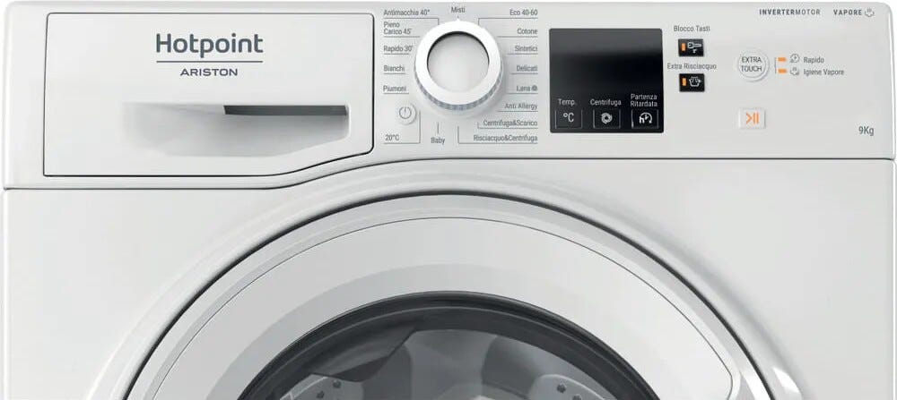 Hotpoint Ariston NFR79W IT Lavatrice cm. 60 - capacità 9 kg - bianco