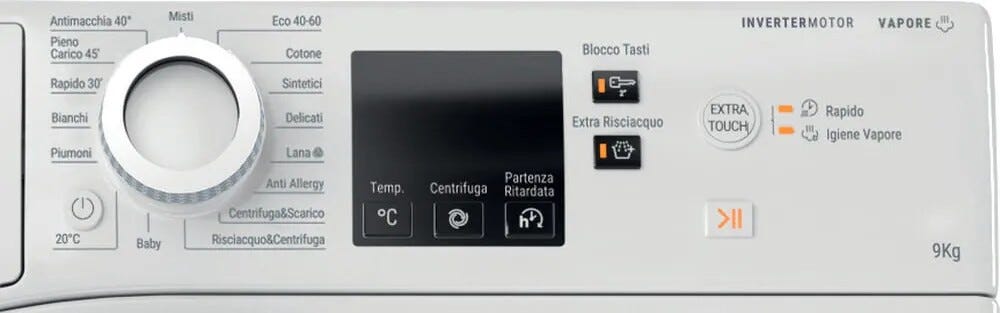Hotpoint Ariston NF97WK IT Lavatrice cm. 60 - capacità 9 kg - bianco