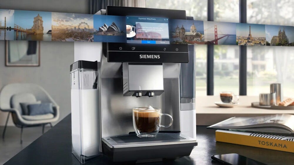 Siemens TQ715R03 eq700 Macchina per caffè automatica - inox