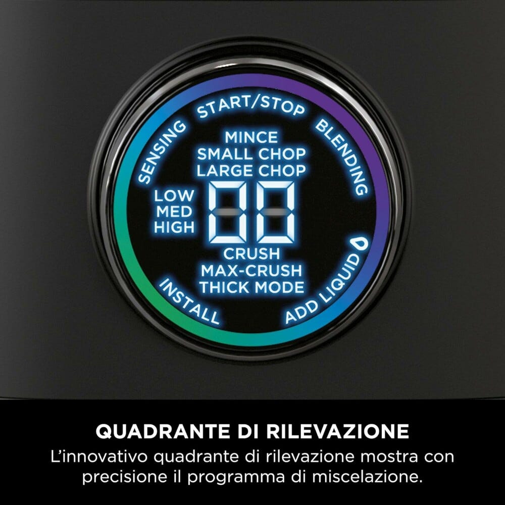 Ninja TB301EU Detect Frullatore ad alta potenza 2,1 l + bicchieri - nero