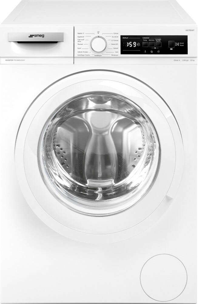 Smeg LB1T02AIT Lavatrice cm. 60 - capacità 10 kg - bianco