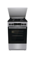 Gorenje GK5C43SH Cucina da accosto cm. 50 - 4 zone a gas + 1 forno elettrico - grigio