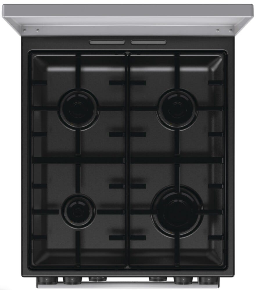 Gorenje GK5C43SH Cucina da accosto cm. 50 - 4 zone a gas + 1 forno elettrico - grigio