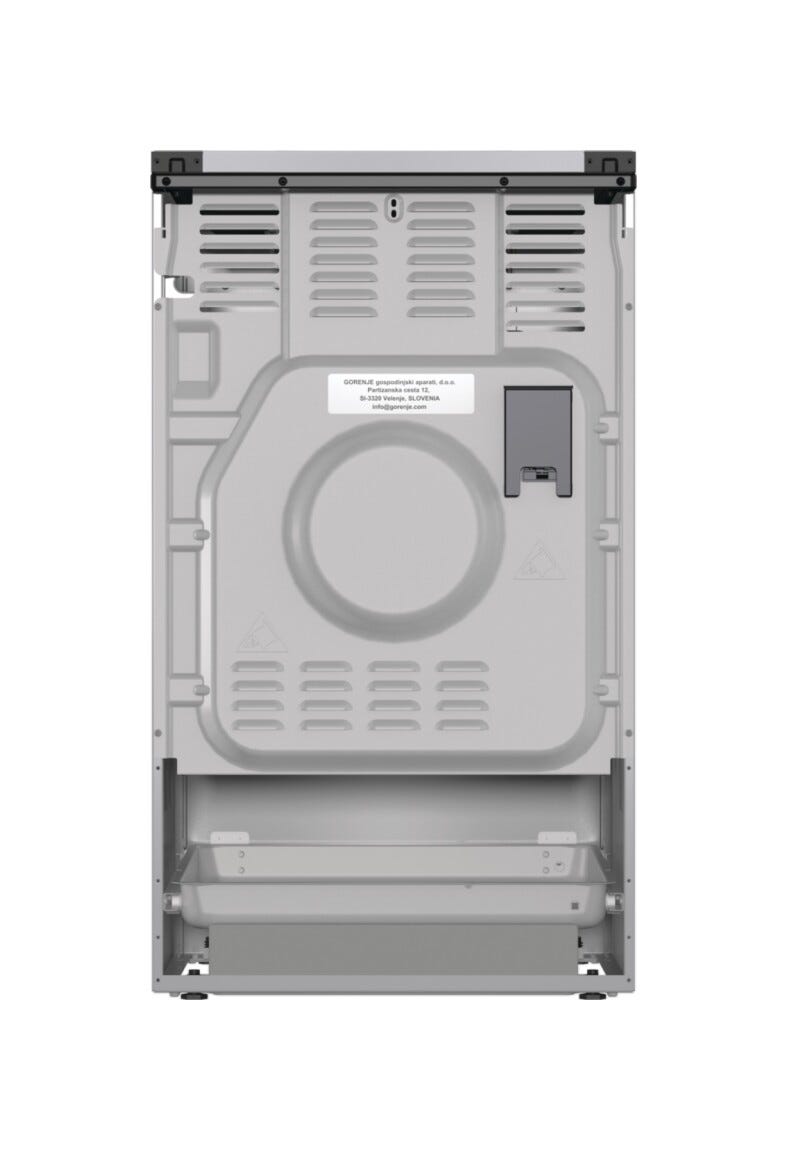 Gorenje GK5C43SH Cucina da accosto cm. 50 - 4 zone a gas + 1 forno elettrico - grigio