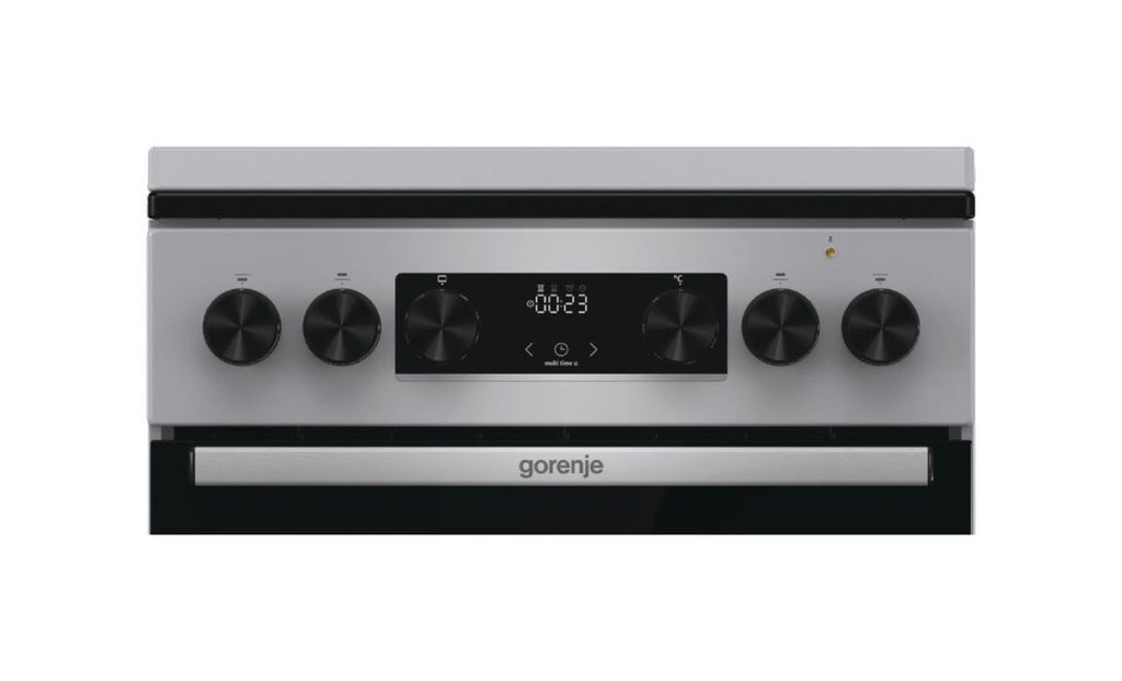 Gorenje GK5C43SH Cucina da accosto cm. 50 - 4 zone a gas + 1 forno elettrico - grigio