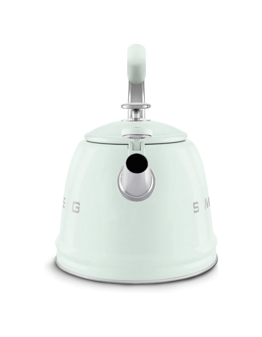 Smeg Selection WKF01PG 50'S Style Bollitore per piano cottura 2,3 l - verde pastello lucido