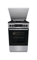 Gorenje GK5C42SJ Cucina da accosto cm. 50 - 4 zone a gas + 1 forno elettrico - grigio