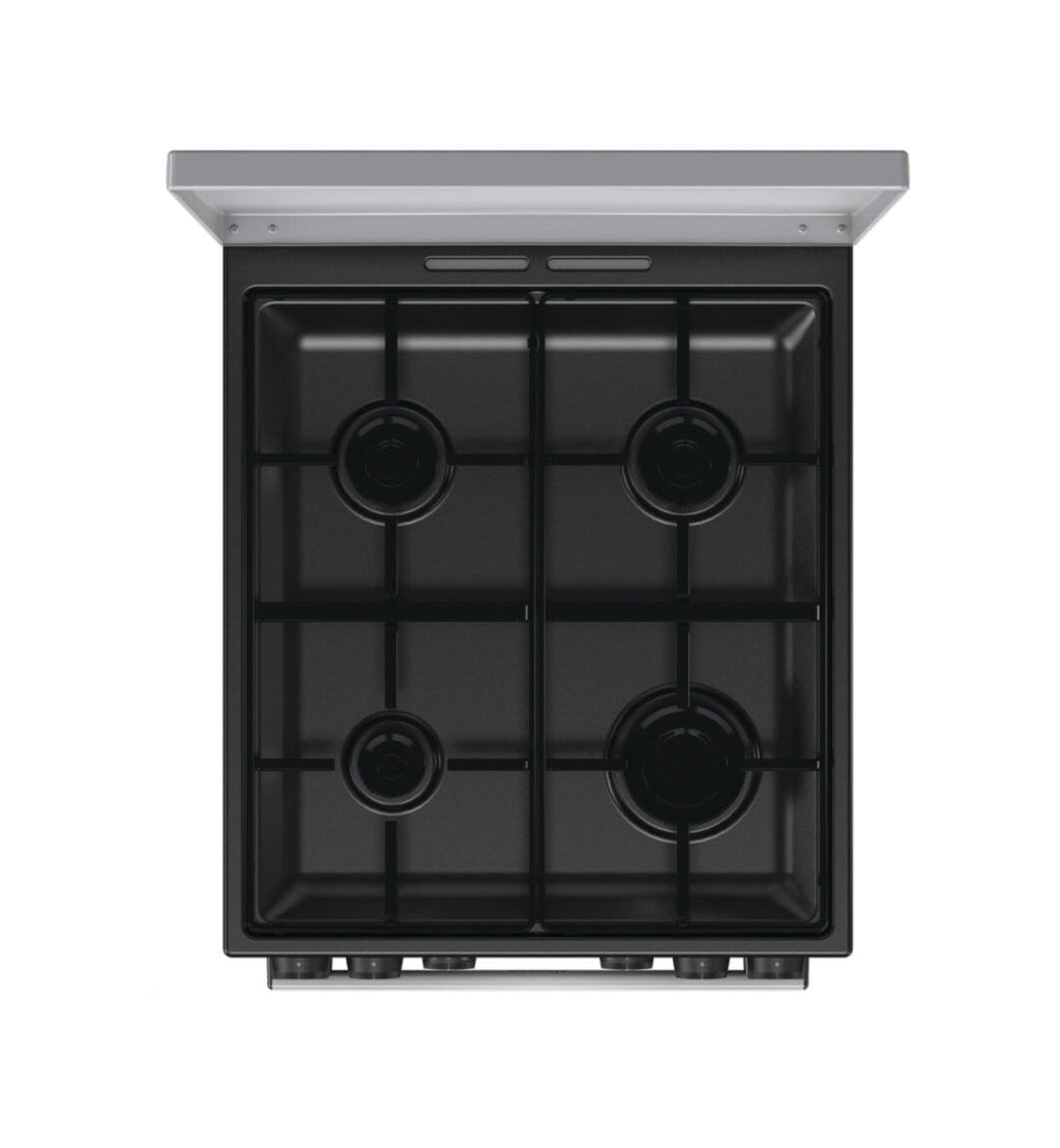 Gorenje GK5C42SJ Cucina da accosto cm. 50 - 4 zone a gas + 1 forno elettrico - grigio