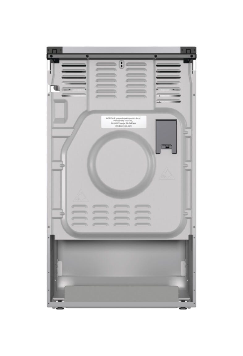 Gorenje GK5C42SJ Cucina da accosto cm. 50 - 4 zone a gas + 1 forno elettrico - grigio