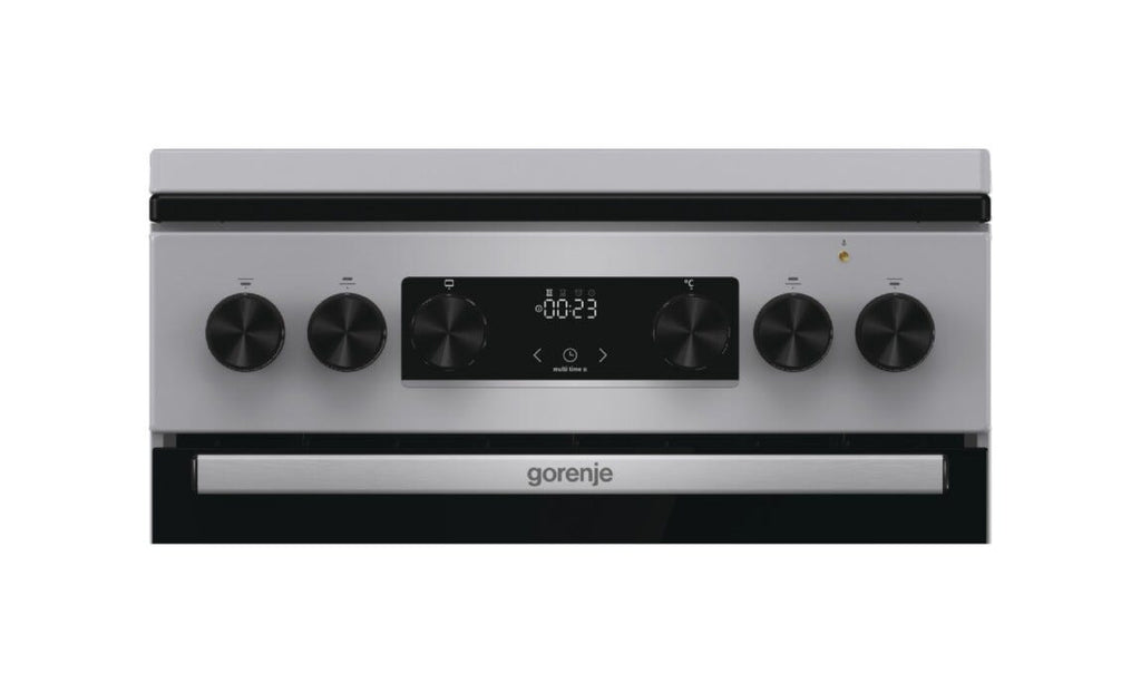 Gorenje GK5C42SJ Cucina da accosto cm. 50 - 4 zone a gas + 1 forno elettrico - grigio