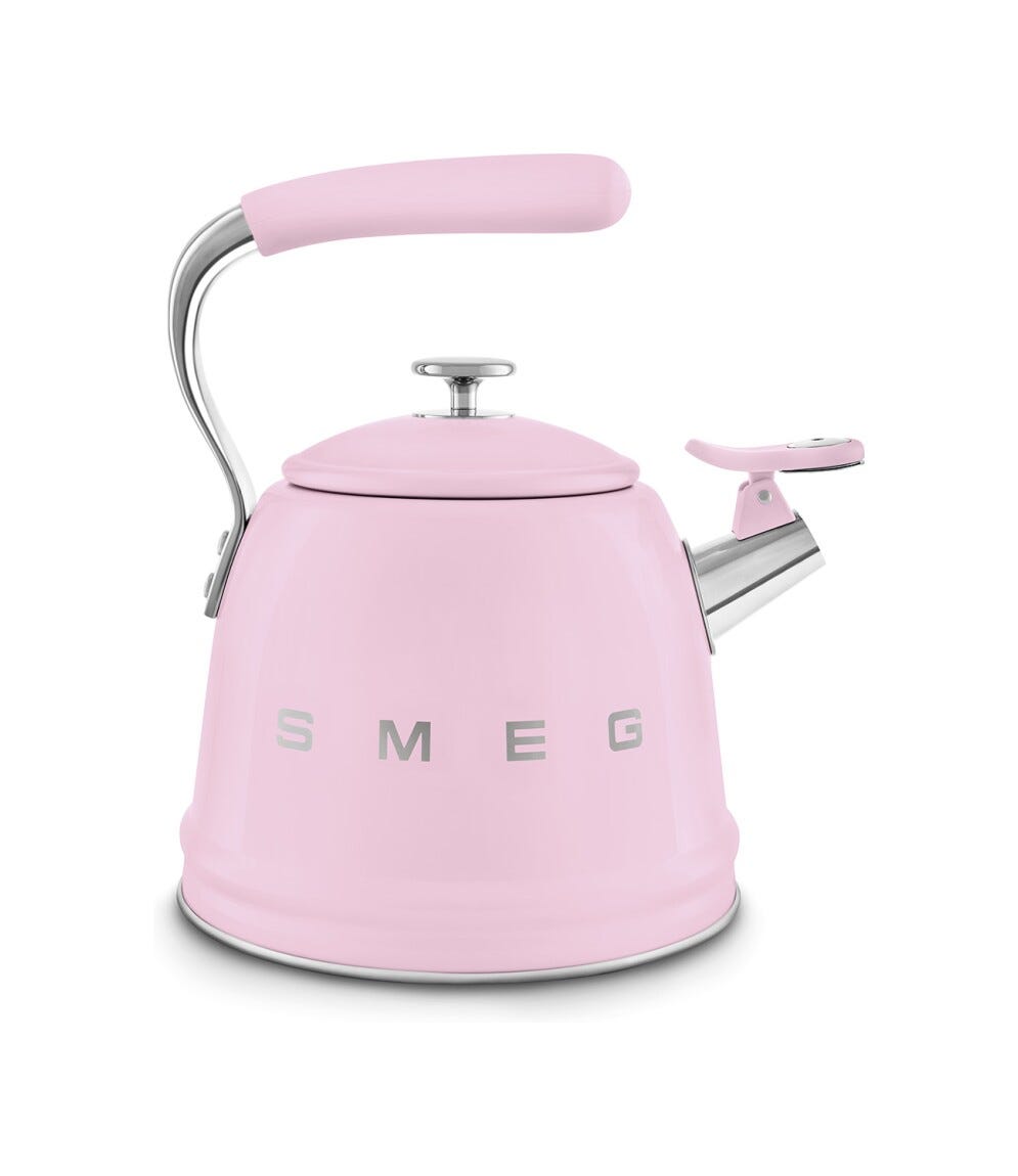 Smeg Selection WKF01PK 50'S Style Bollitore per piano cottura 2,3 l - rosa lucido