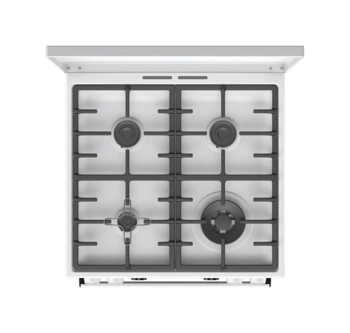 Gorenje GKS6C71WA Cucina da accosto cm. 60 - 4 zone a gas + 1 forno elettrico - bianco